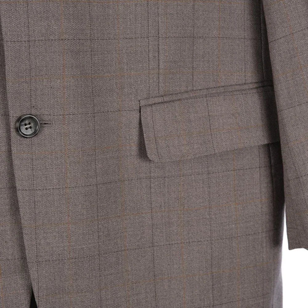 Pendleton Gray 100% Wool Suit Jacket 44R